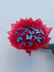 Işıklı Kelebek Buketi