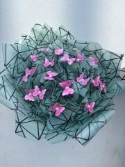 Işıklı Kelebek Buketi