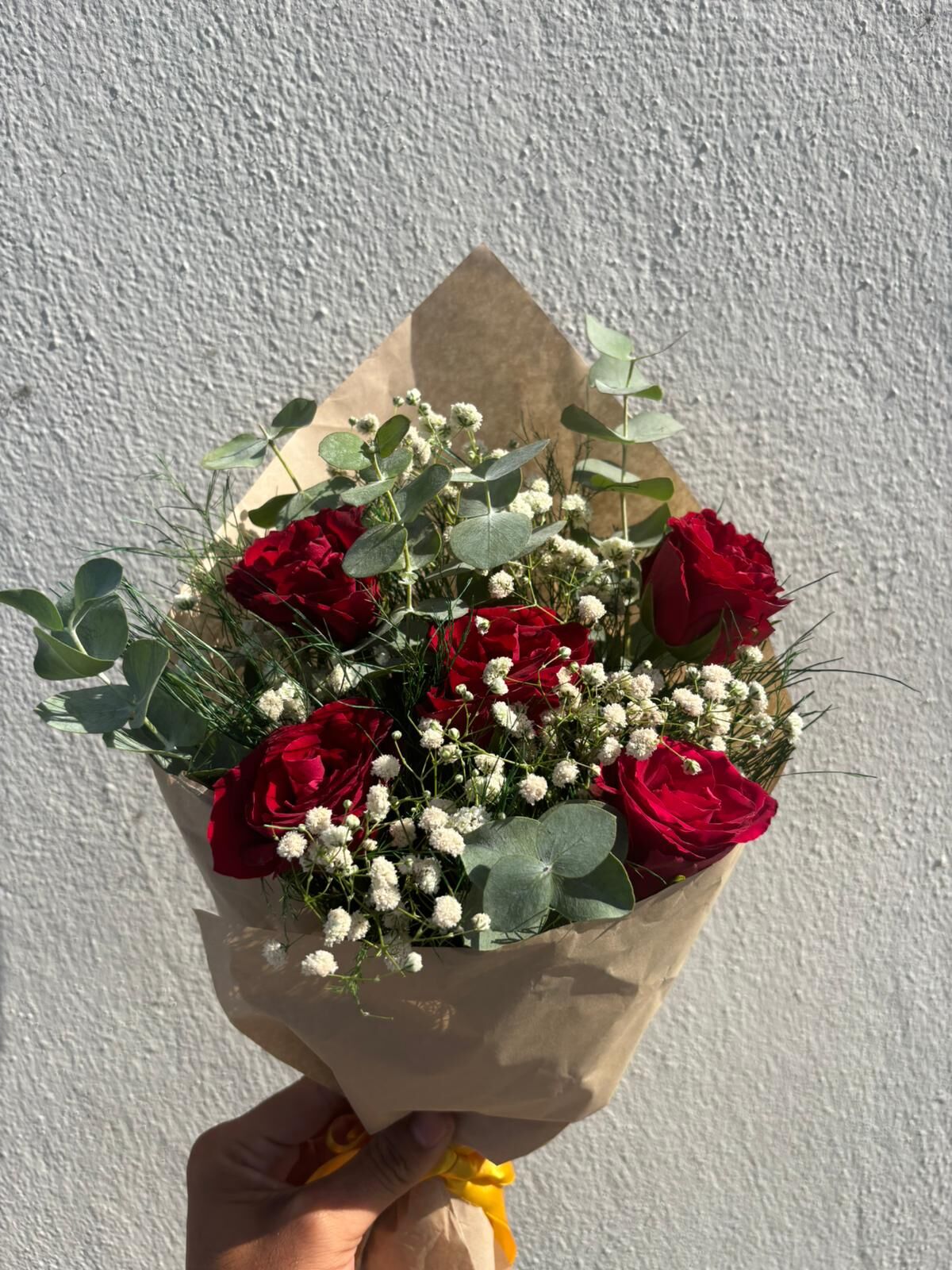 5'li Kırmızı Gül Buketi