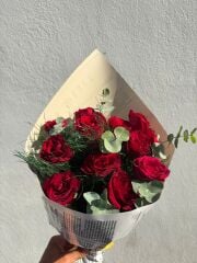 11'li Kırmızı Gül Buketi