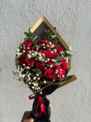 15'li Kırmızı Gül Buketi