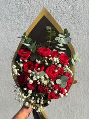 15'li Kırmızı Gül Buketi