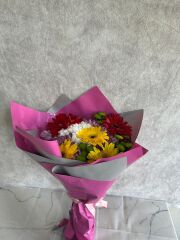 Renkli Çiçekler Buketi