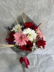 Renkli Gerbera Buketi