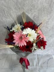 Renkli Gerbera Buketi