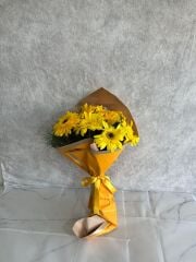 Sarı Gerberalar Çiçeği Buketi