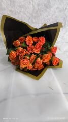 Turuncu Çardak Gül Buketi