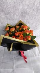 Turuncu Çardak Gül Buketi