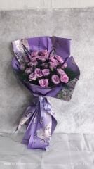 21'li Lila Gül Buketi