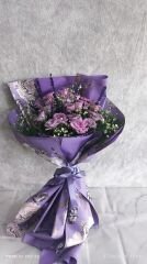 19'lu Lila Gül Buketi
