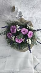 5'li Lila Gül Buketi