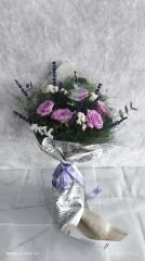 5'li Lila Gül Buketi