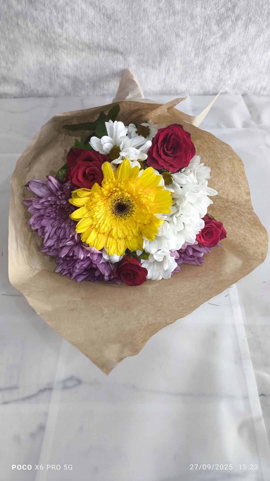 Karışık Çiçekler Buketi