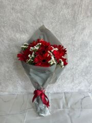 Kırmızı Gerbera Buketi