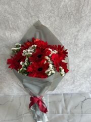 Kırmızı Gerbera Buketi