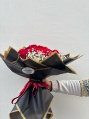 41'li Kırmızı Gül  Buketi