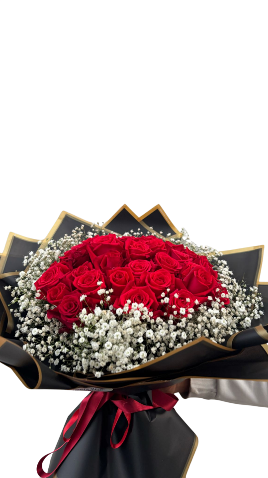41'li Kırmızı Gül  Buketi