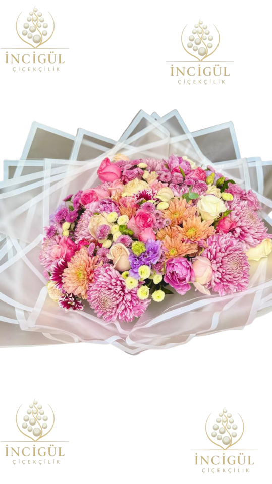 Soft Renkli Kız İsteme Çiçeği ve Gondol Tepside Çikolatalar Yağmuru Adana çiçek