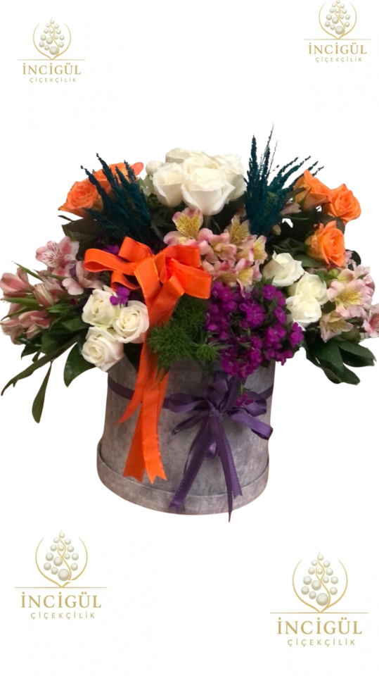 Kişiye Özel Kutuda Zarif Aranjman Rüzgarı