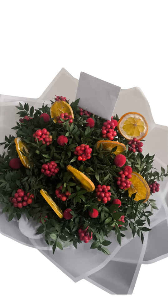 Kokina Çiçeği Buketi Yılbaşı Çiçekleri