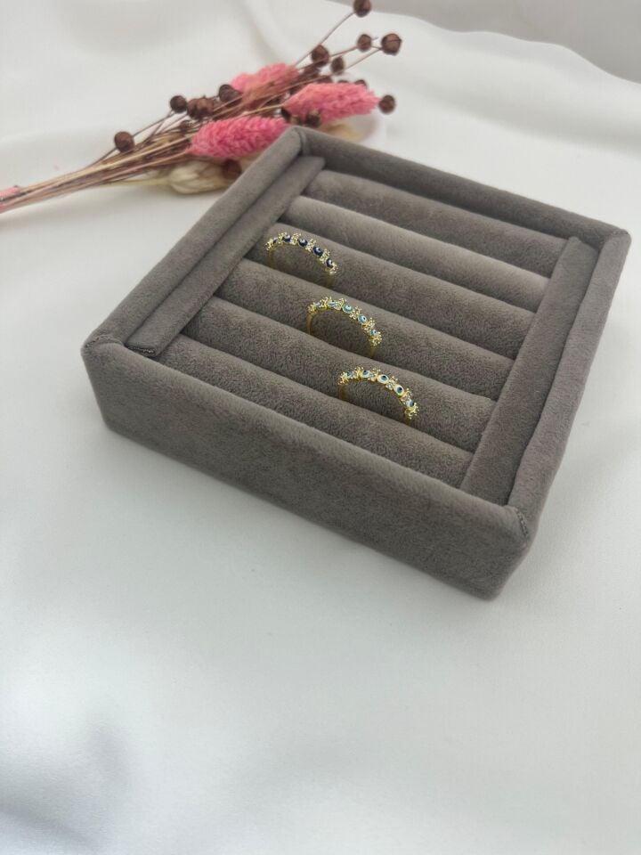 Nazar Boncuk Taşlı Yüzük Adana çiçek