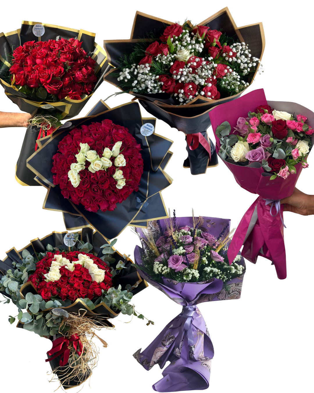 GÜL BUKETİ TARZLARI 